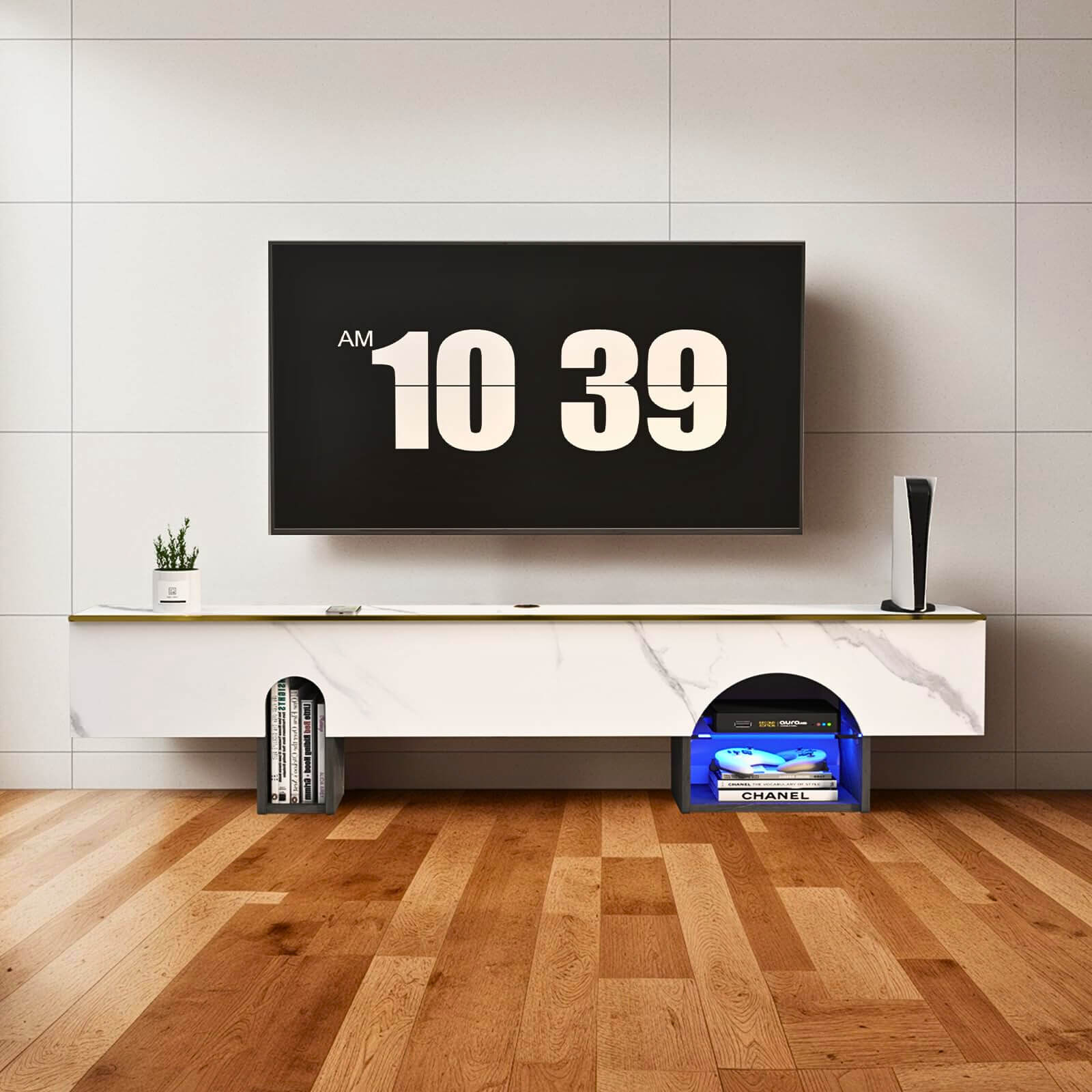 Custom Cubix Floating TV Stand