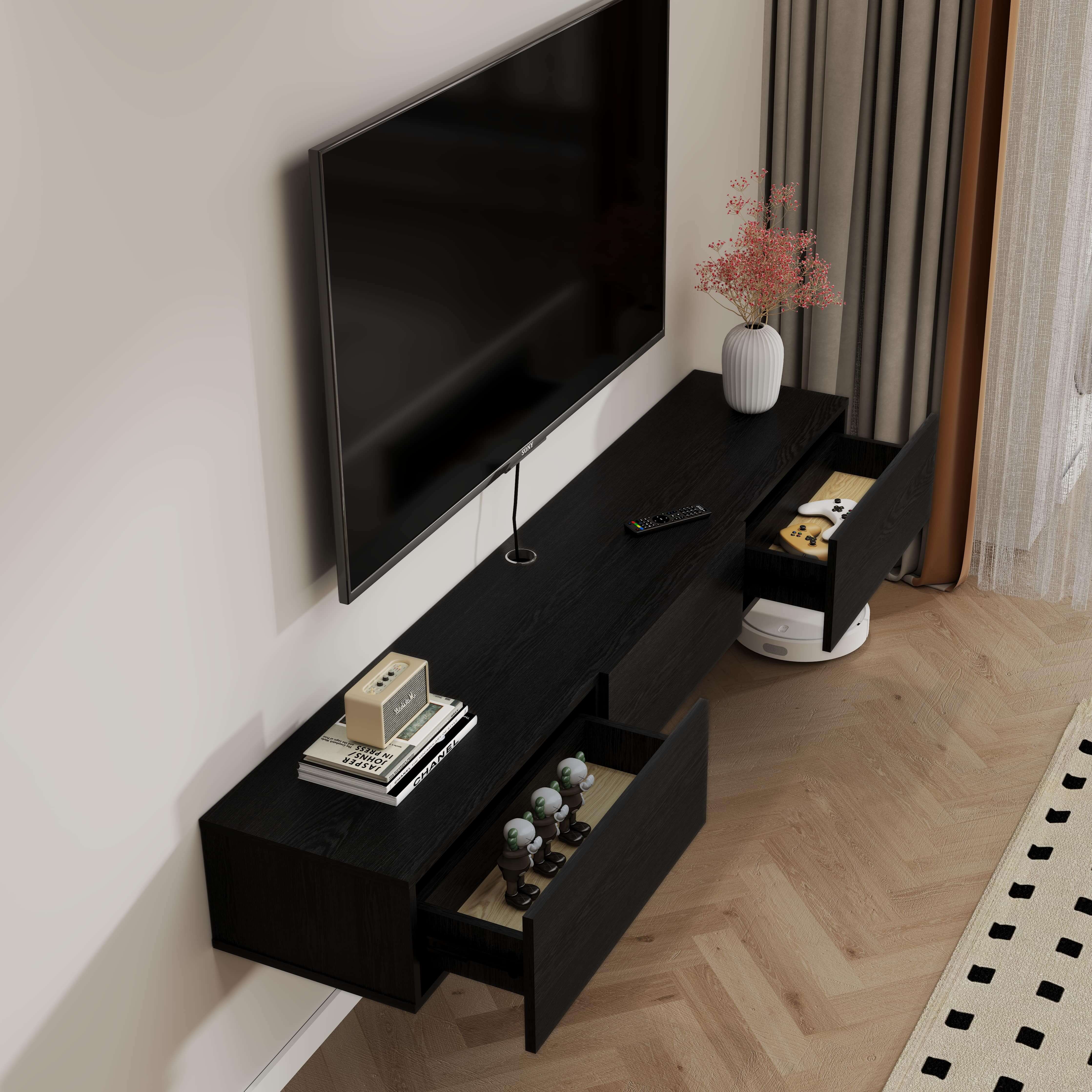 Custom Simplo Floating TV Stand