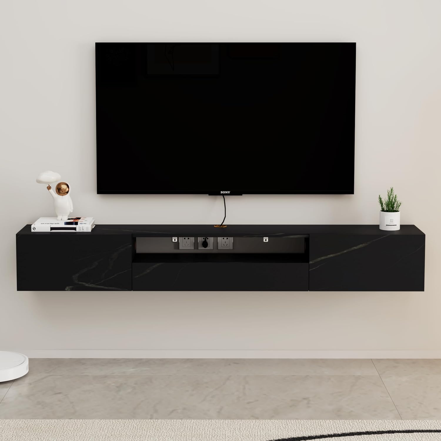Custom Purio Floating TV Stand