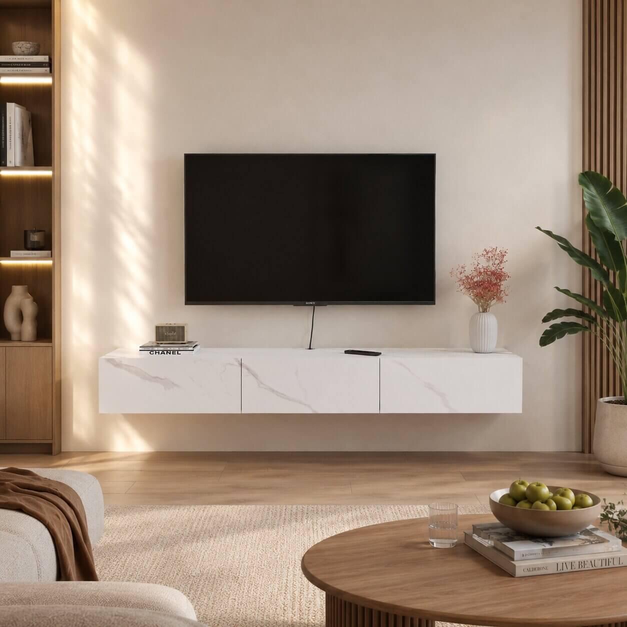 Custom Simplo Floating TV Stand