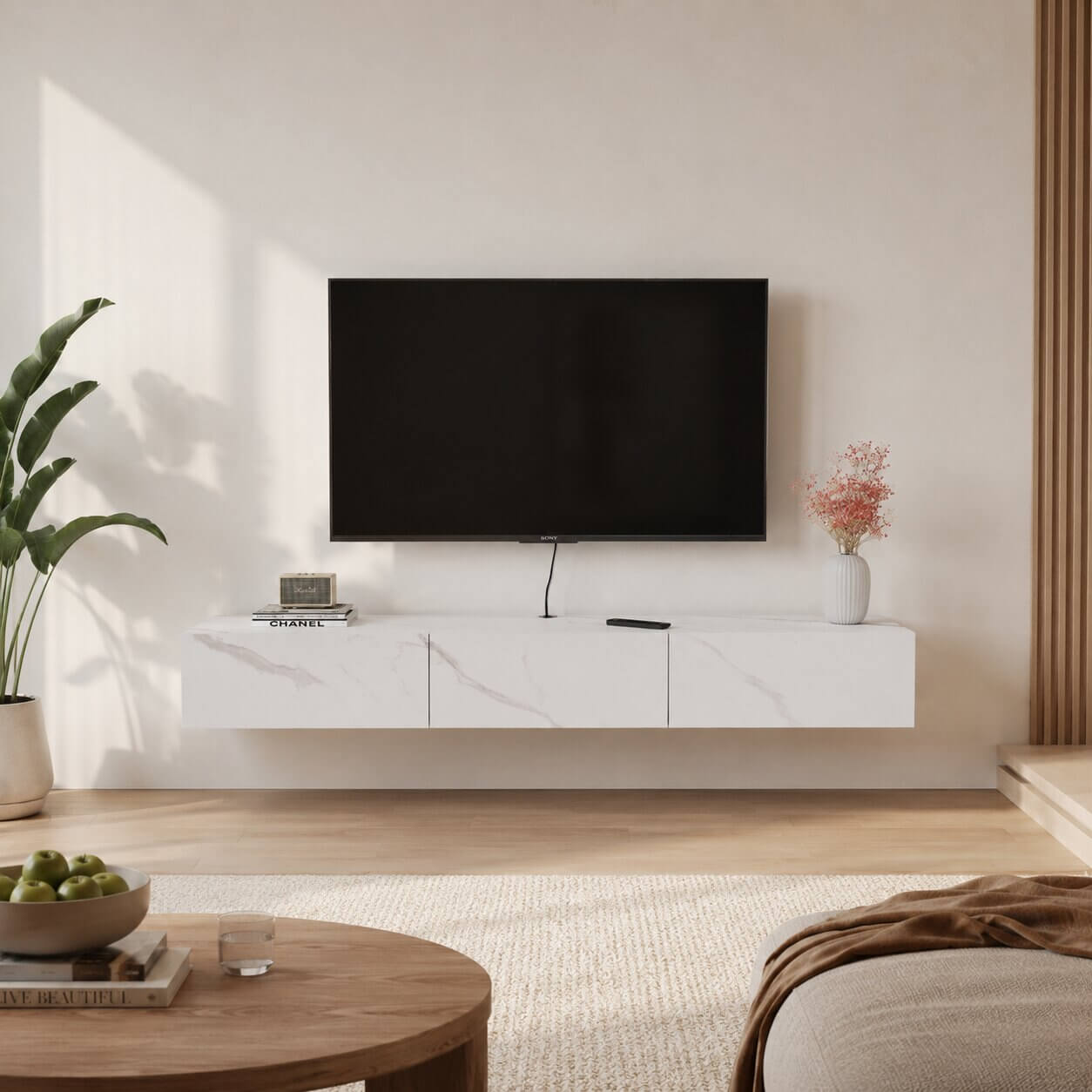 Custom Simplo Floating TV Stand