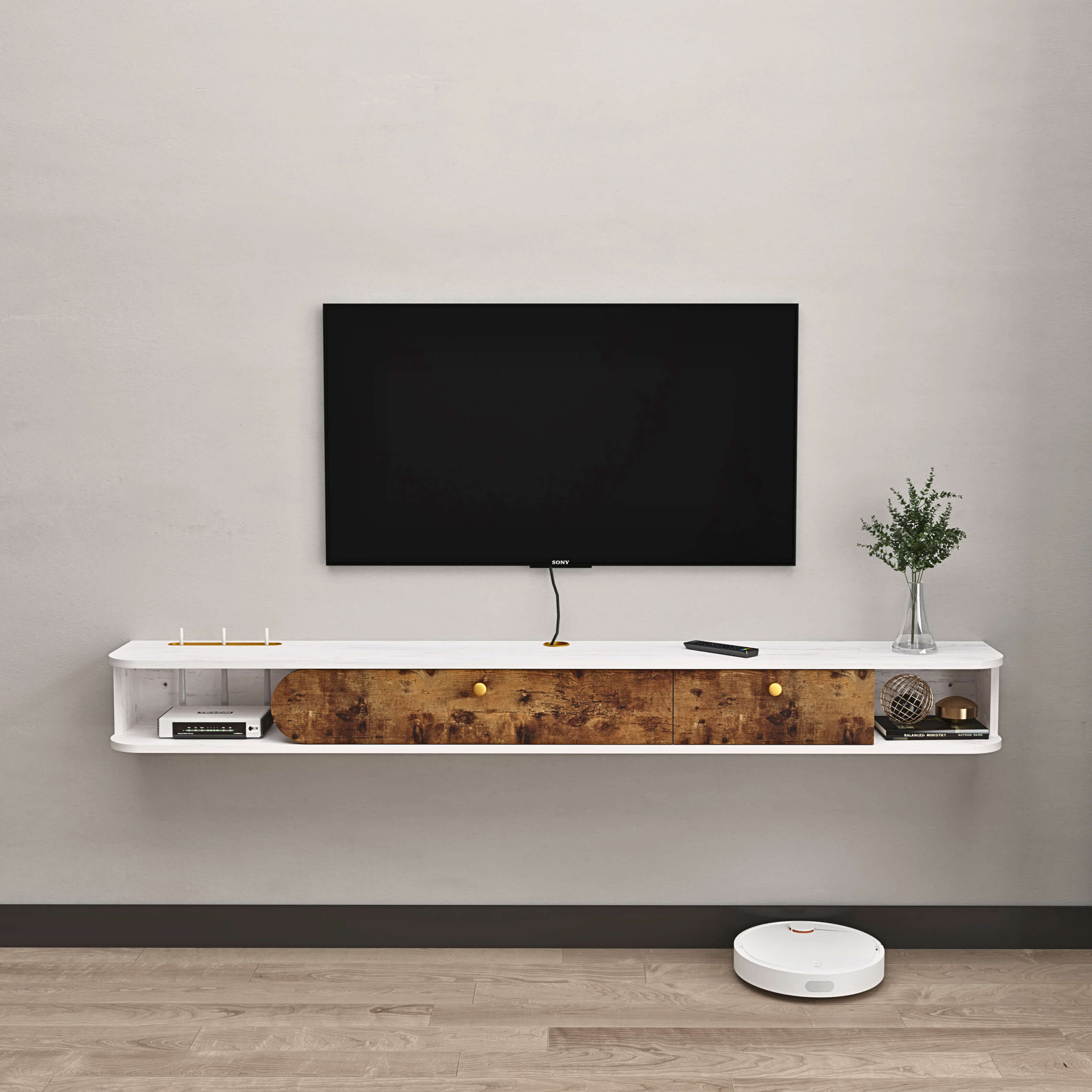70" Bareo Floating TV Stand