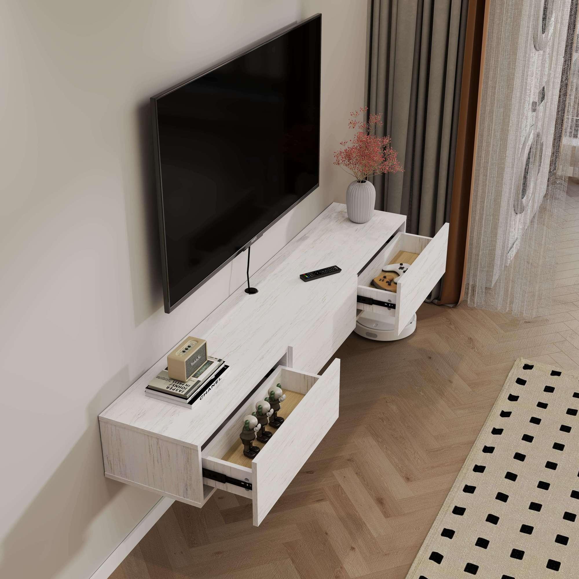 Custom Simplo Floating TV Stand