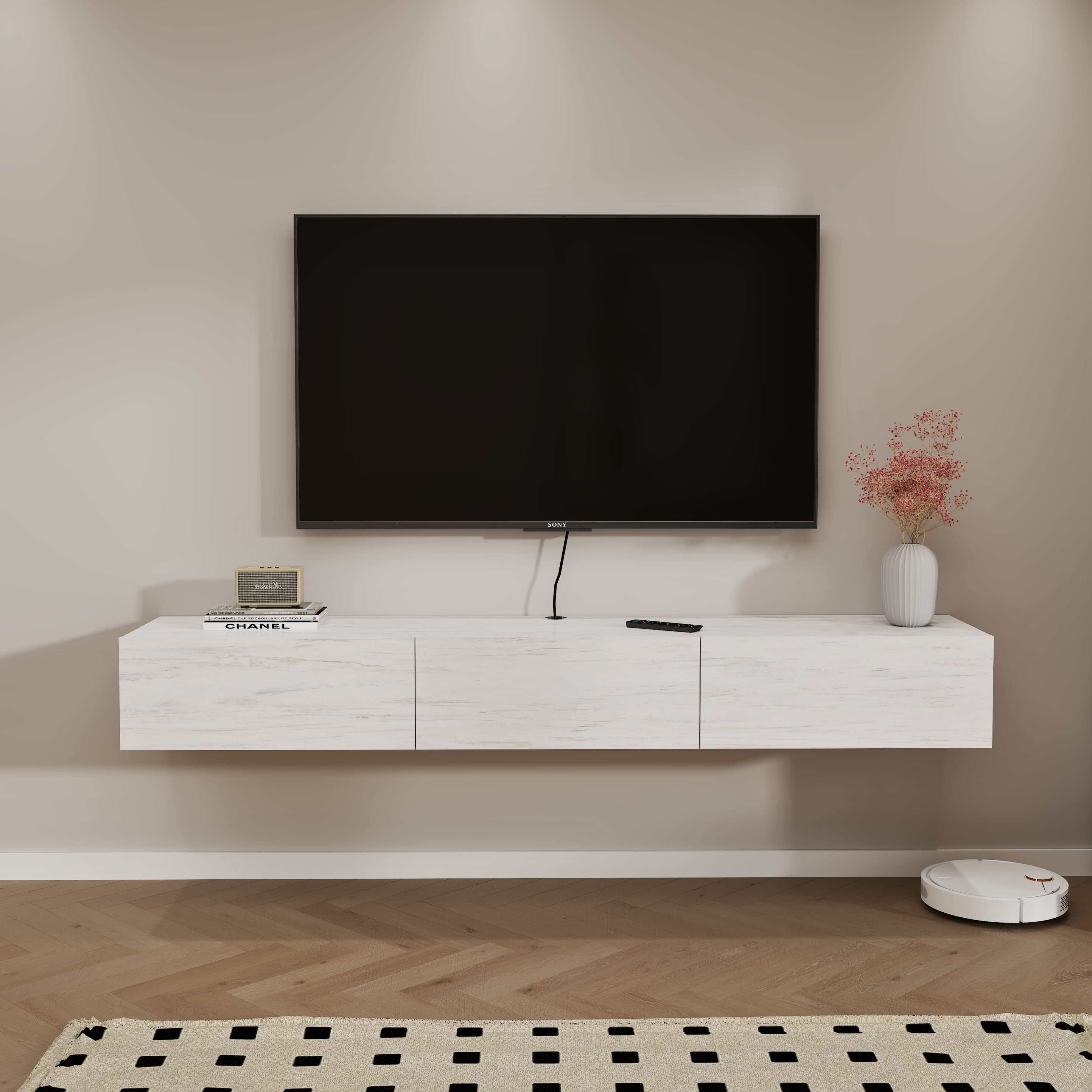 Custom Simplo Floating TV Stand