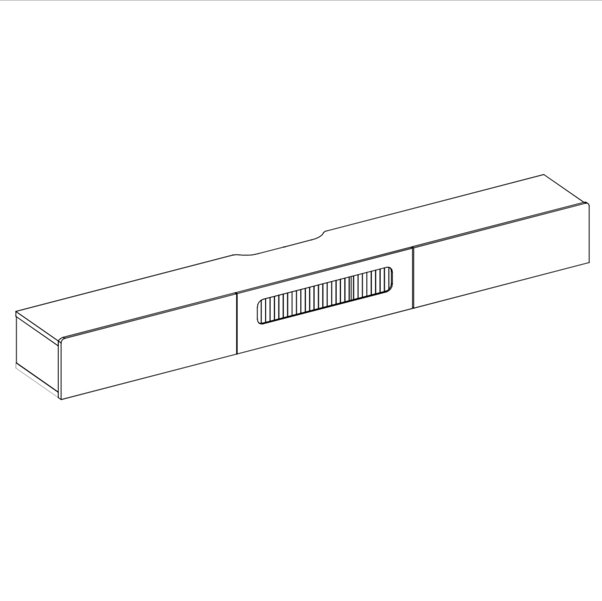 Custom Purello Floating TV Stand