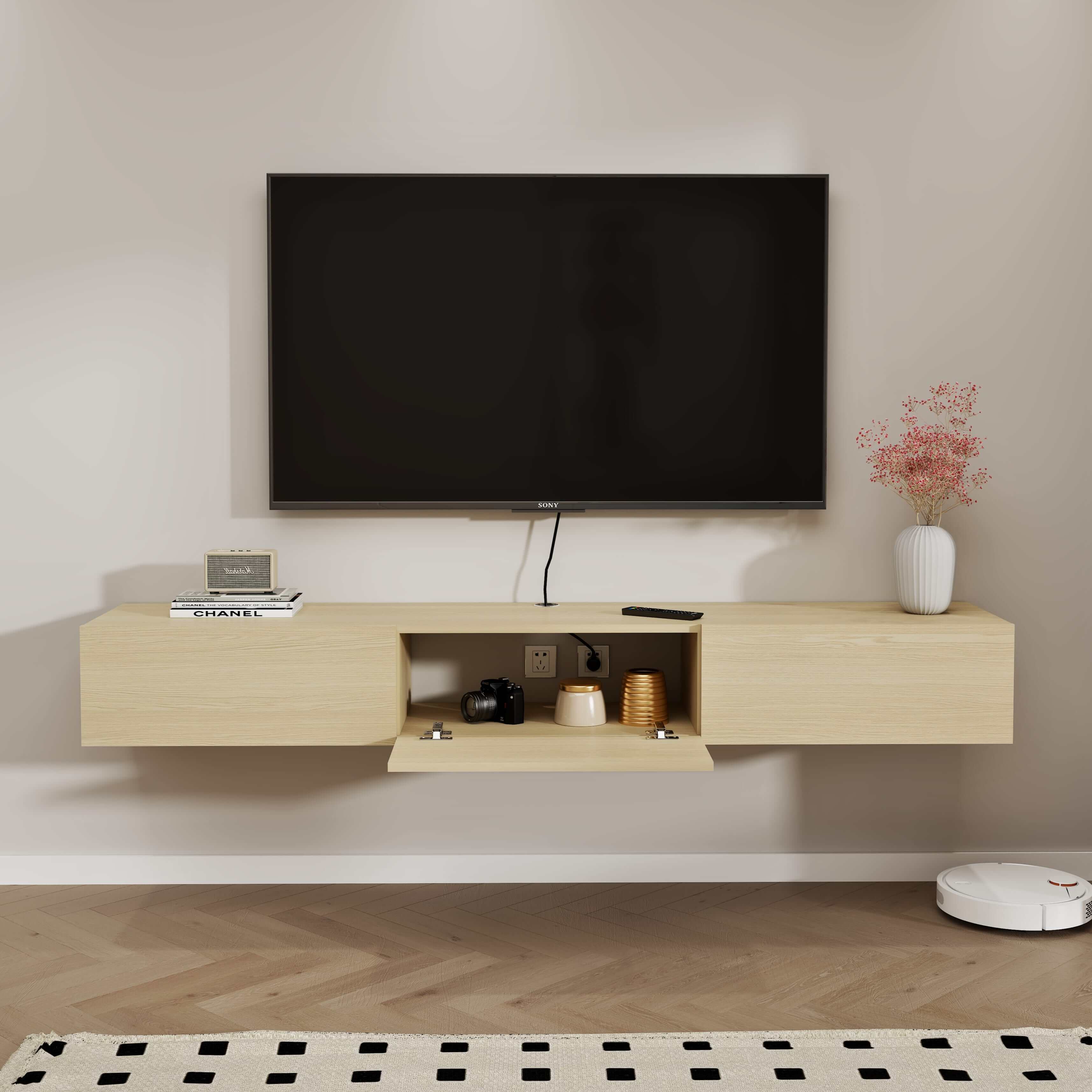 Custom Simplo Floating TV Stand