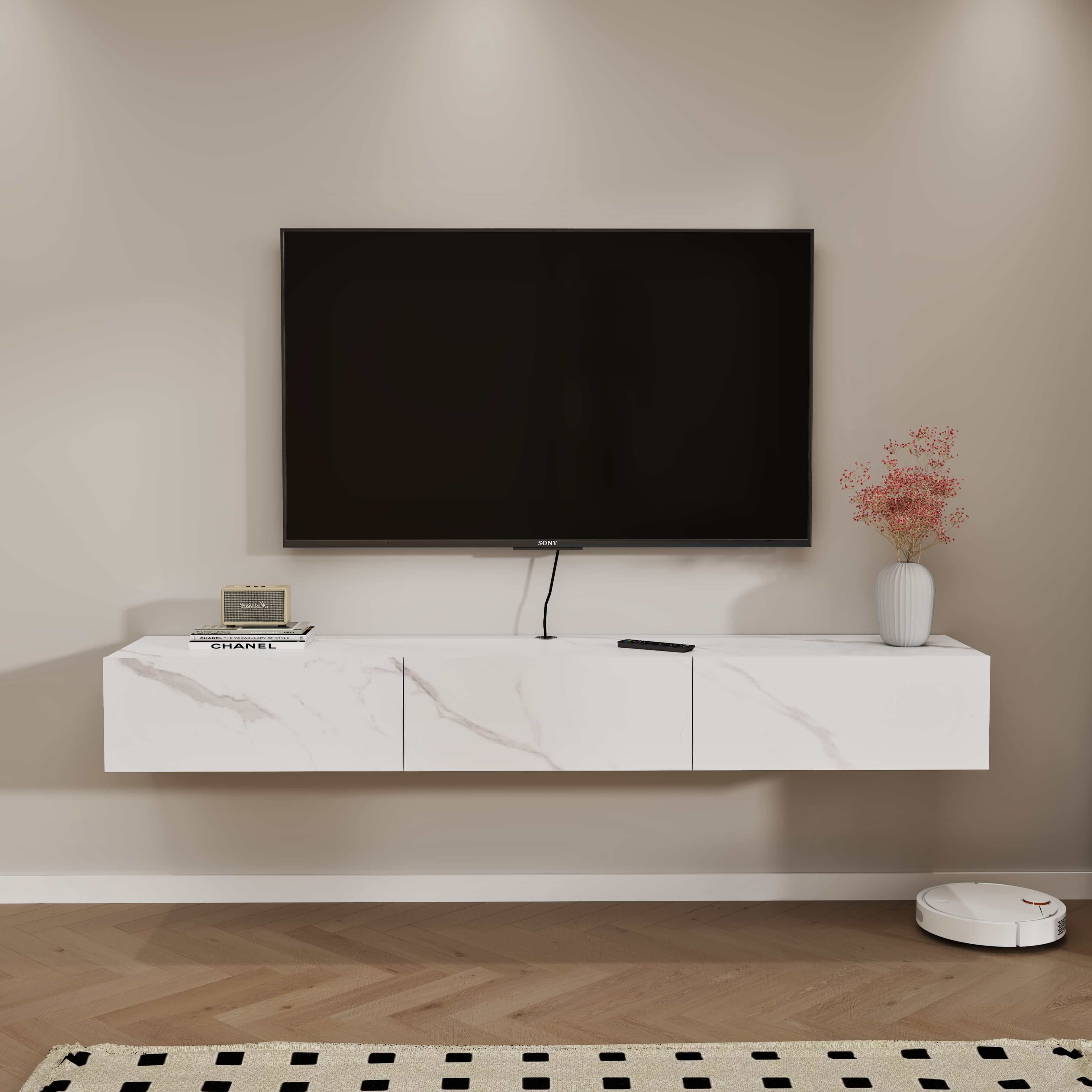 Custom Simplo Floating TV Stand