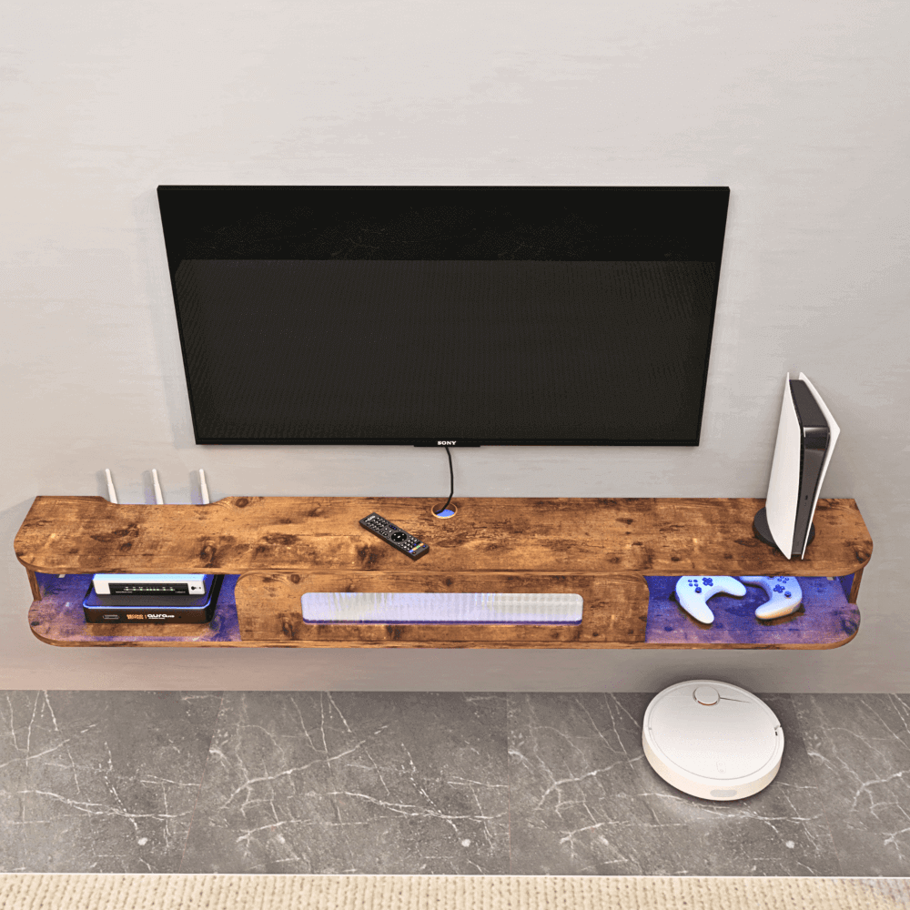 Custom Eclaire Floating TV Stand