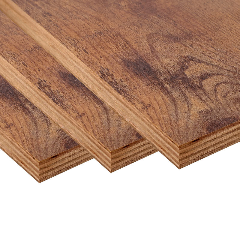 Rustic Brown Slim Floating TV Stand Wall Shelf, up to 60" TVs