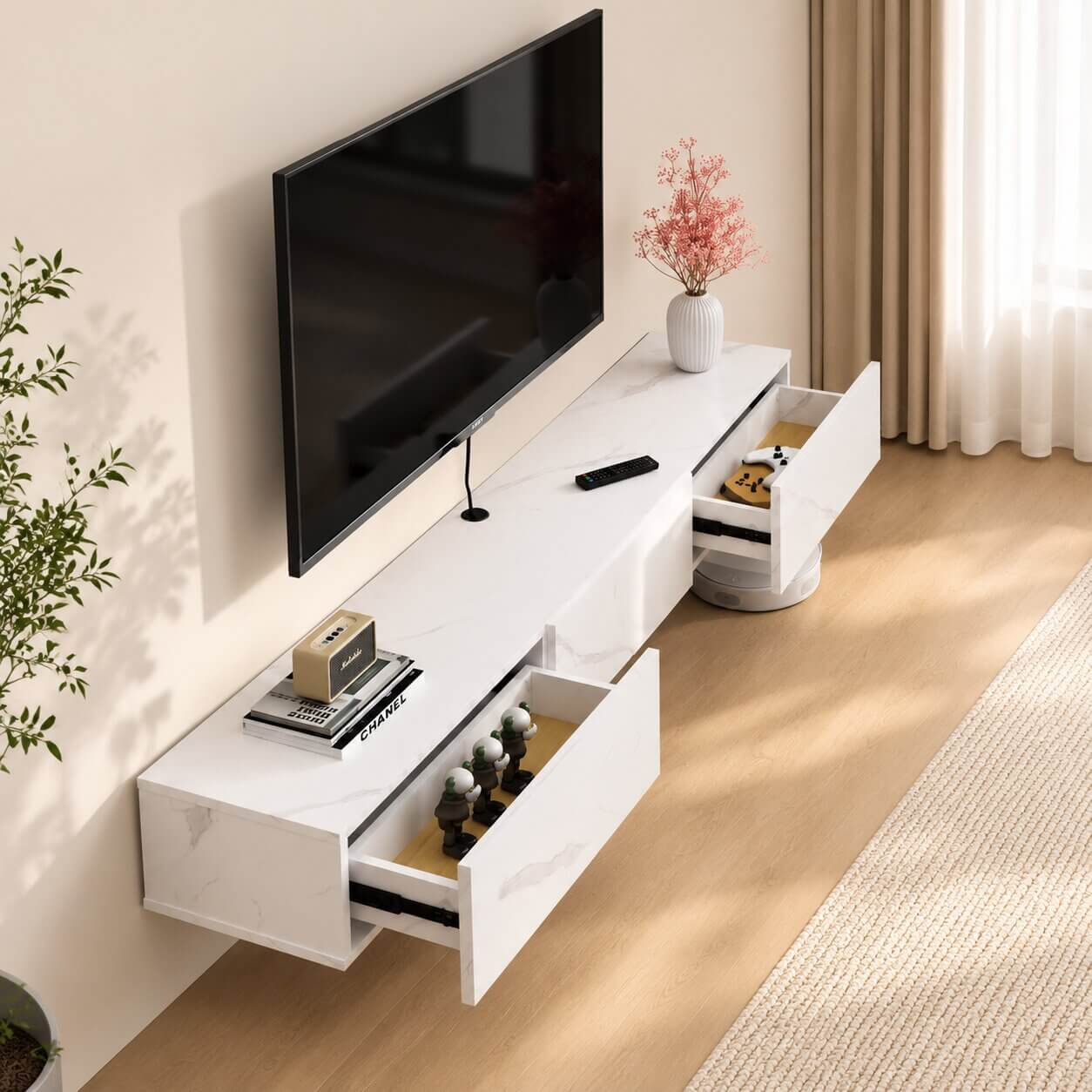 Custom Simplo Floating TV Stand